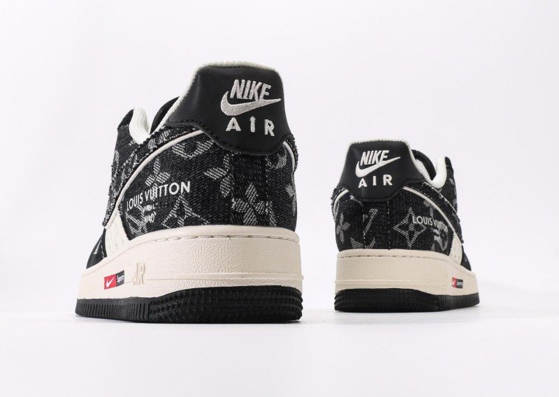 Nike Air Force 1 Low black and white three-party joint sneakers - Image 6
