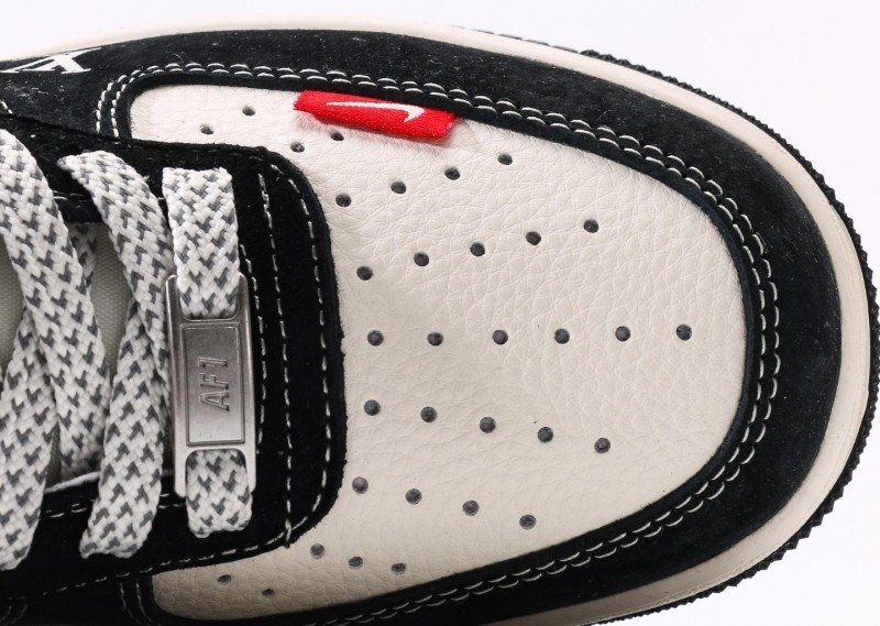 Nike Air Force 1 Low black and white three-party joint sneakers - Image 8