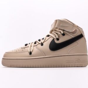 nike-air-force-1-mid-07-cream-black-colorway-sneaker