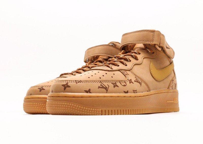 Nike AIR FORCE 1 MID 07 x Louis Vuitton Sneaker - Image 5