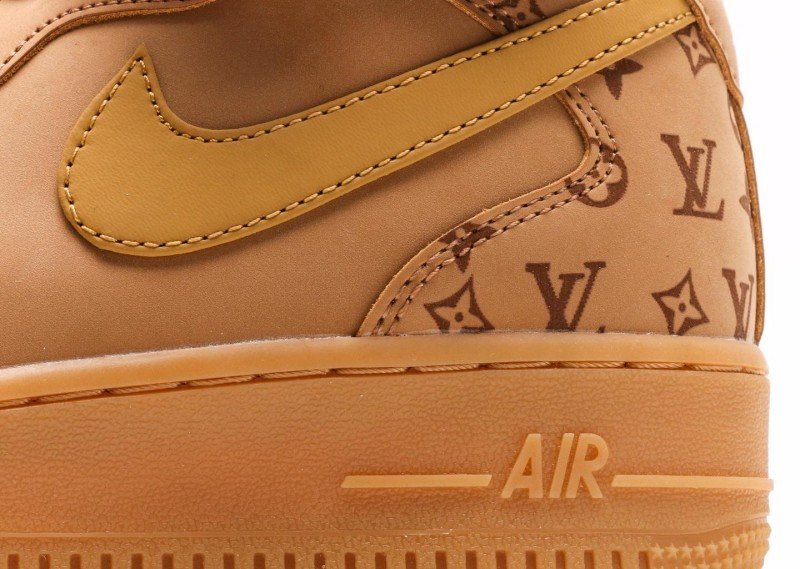 Nike AIR FORCE 1 MID 07 x Louis Vuitton Sneaker - Image 7