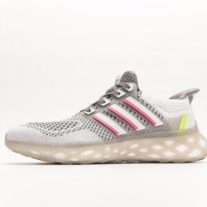 gray-white-pink-yellow-striped-mesh-sneakers