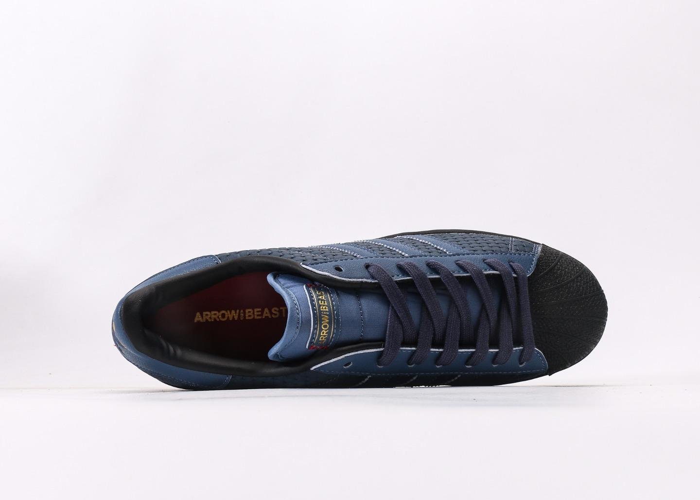 Adidas Superstar II deep blue woven shell head - Image 3