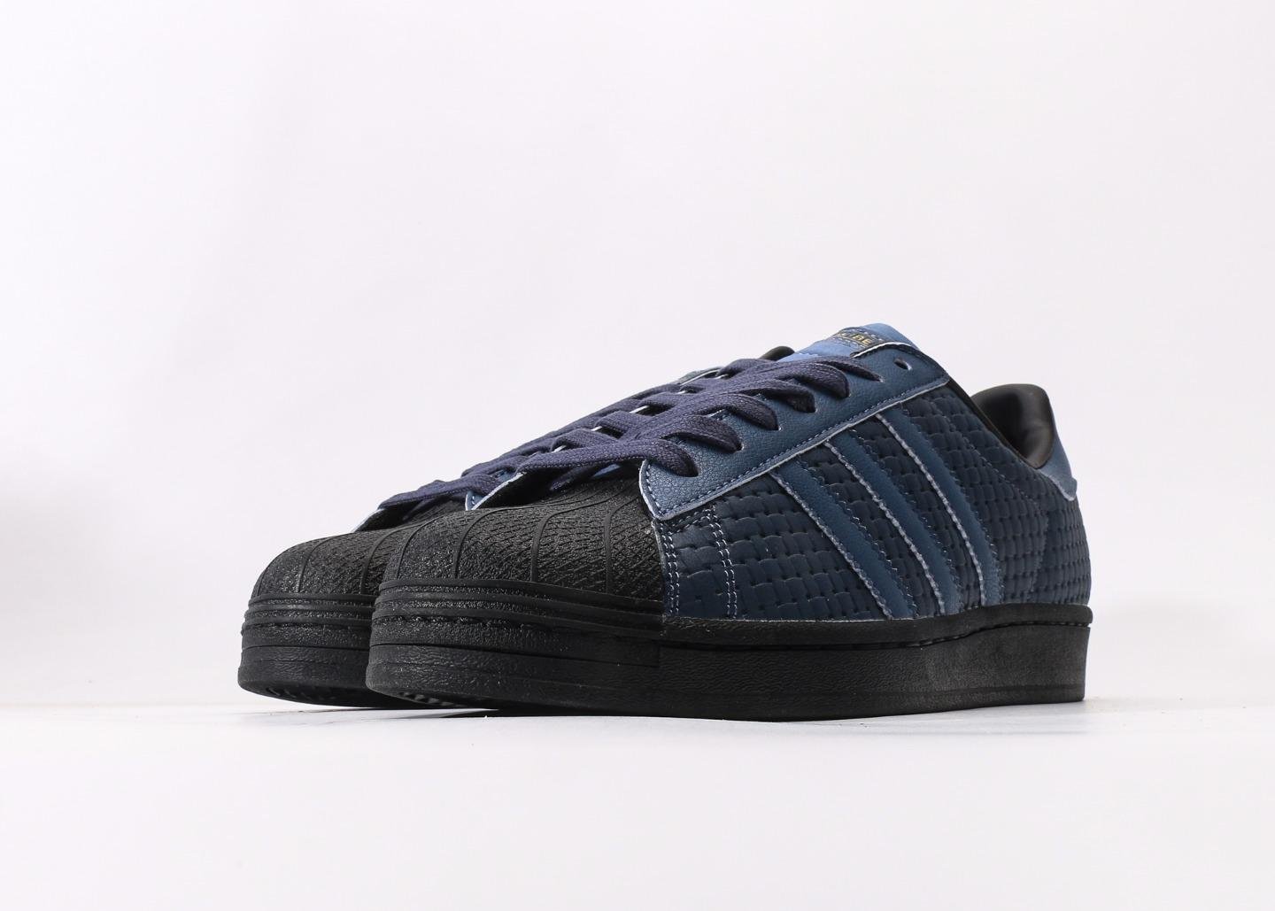 Adidas Superstar II deep blue woven shell head - Image 5