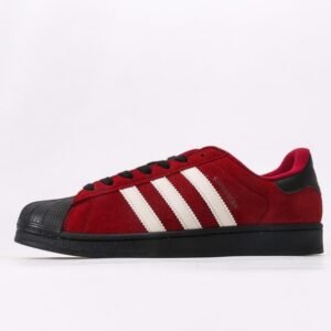 adidas-red-classic-stripe-sneakers