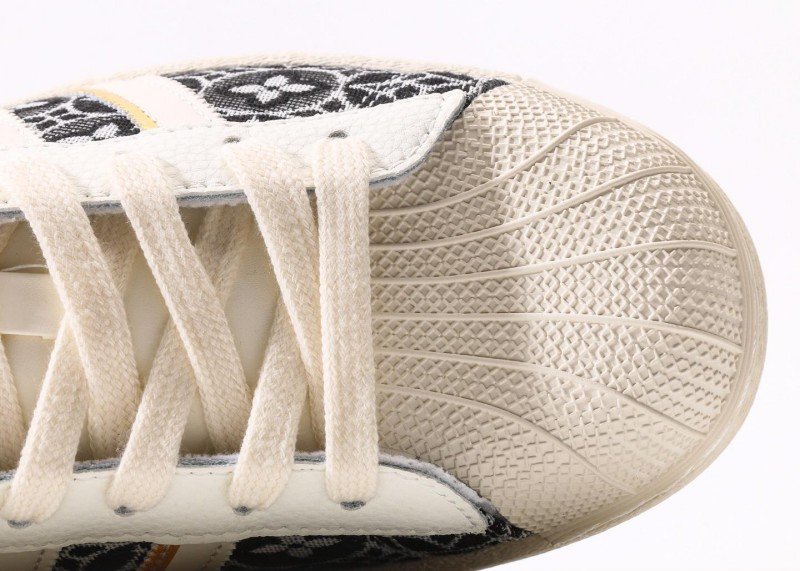 LV x adidas co-branded classic pattern sneakers - Image 8