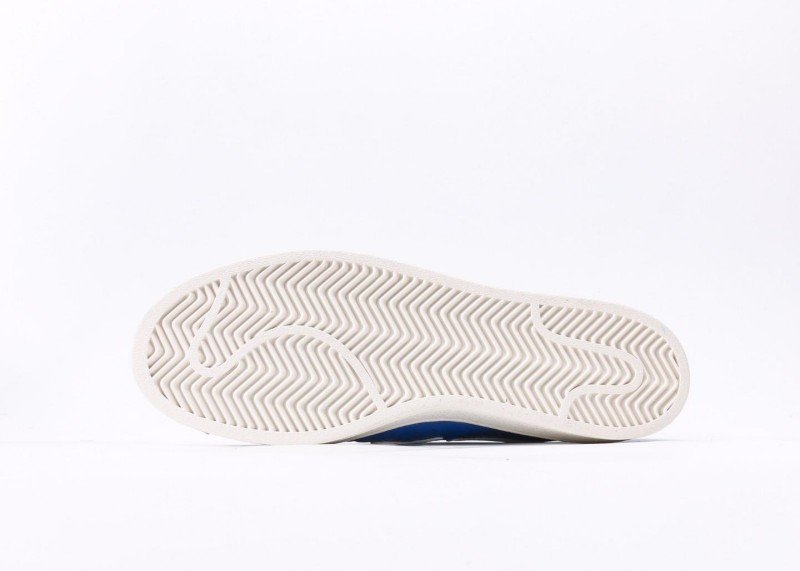 Adidas co-branded blue and white striped shell-toe sneakers - Image 4
