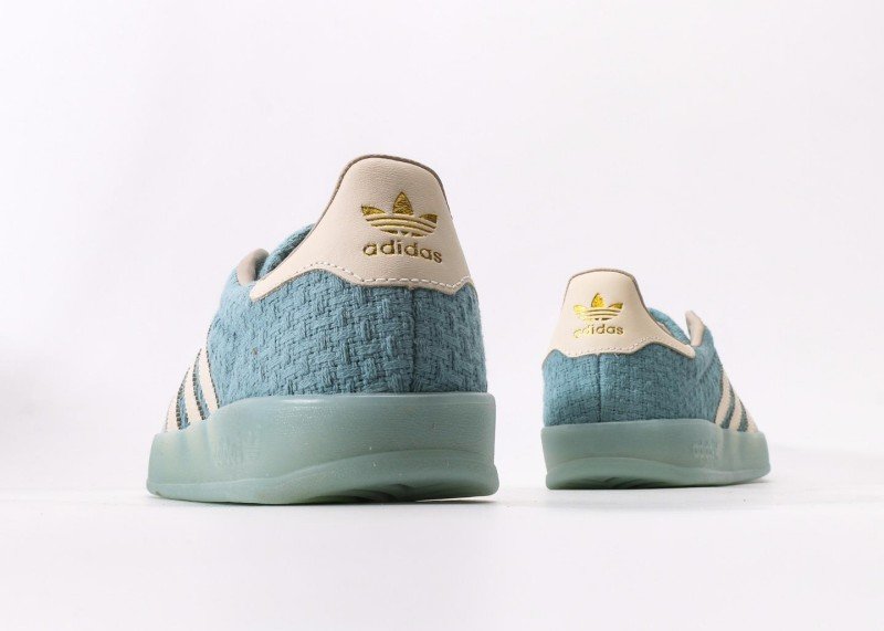 Adidas SAMBA light blue sports shoes - Image 6