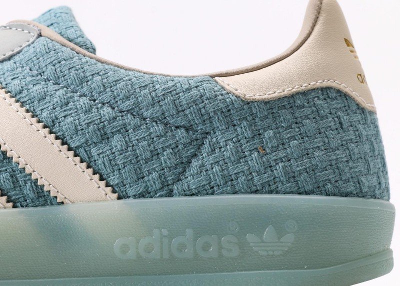Adidas SAMBA light blue sports shoes - Image 7