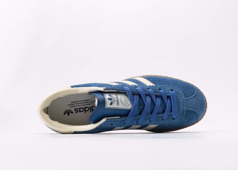 Adidas Samba blue and white sneakers - Image 3