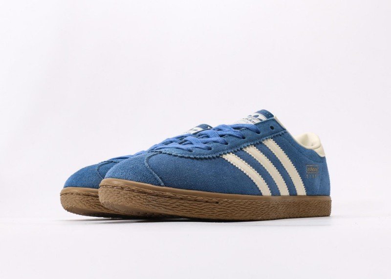 Adidas Samba blue and white sneakers - Image 5