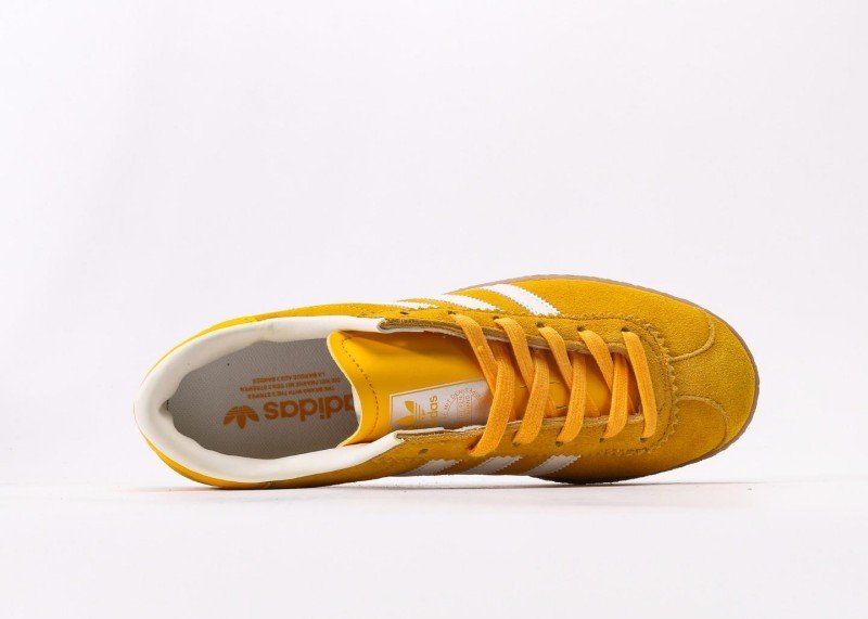 Adidas yellow suede STADÉ sneakers - Image 3