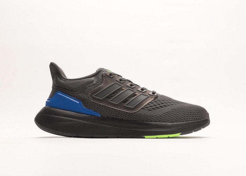 Adidas EQ21 black sports casual shoes - Image 2