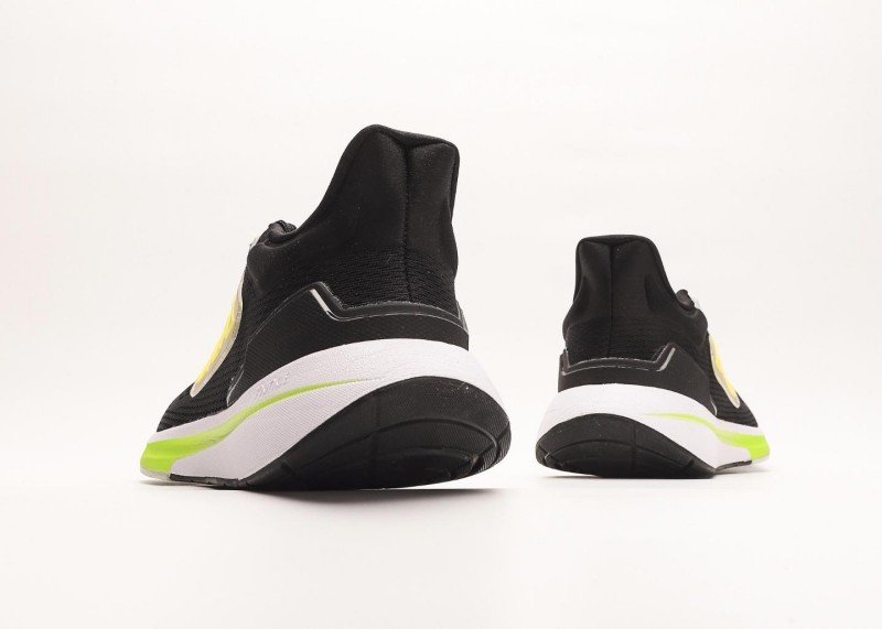 Adidas EQ21 RUN black and yellow striped BOOST sneakers - Image 6