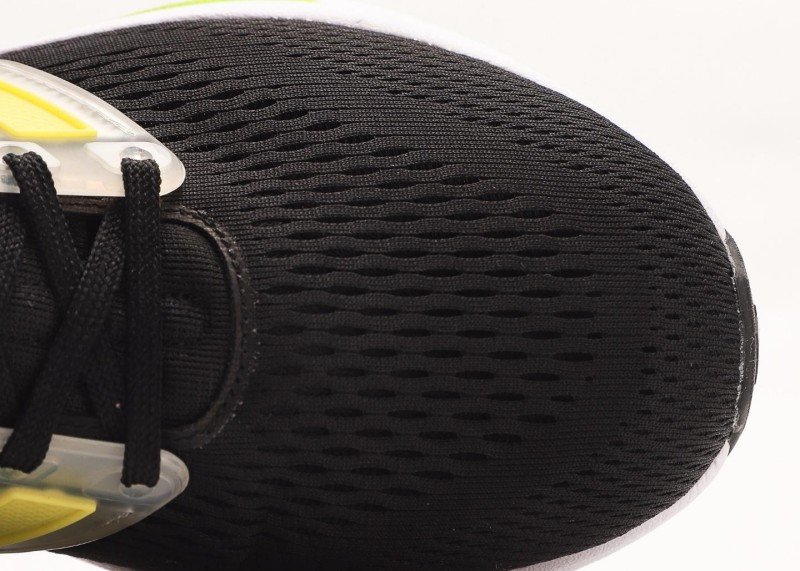 Adidas EQ21 RUN black and yellow striped BOOST sneakers - Image 8