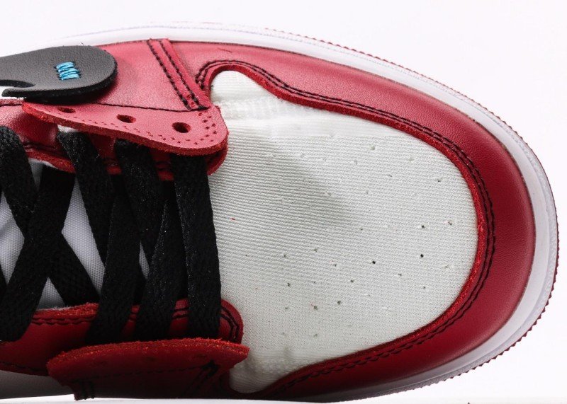 Air Jordan 1 High Red White Black Colorway Sneaker - Image 8