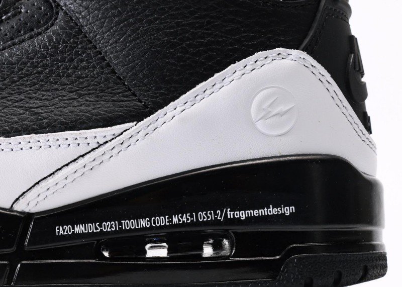 Air Jordan 3 Retro Black White Colorway Sneaker - Image 7