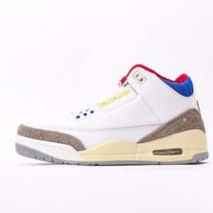 air-jordan-3-retro-white-brown-red-blue-patchwork-sneaker