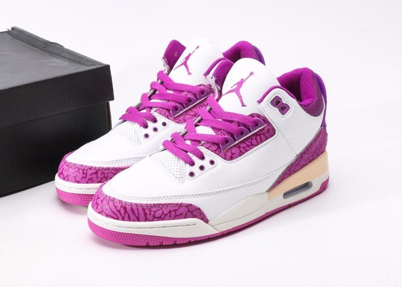 air-jordan-3-retro-white-pink-snake-texture-sneaker