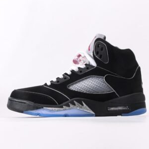URL 别名 air-jordan-5-retro-black-gray-blue-red-colorway-sneaker