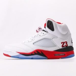 air-jordan-5-retro-white-black-red-blue-colorway-sneaker