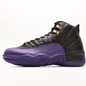 air-jordan-12-retro-black-purple-gold-colorway-sneaker