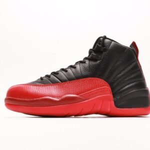 air-jordan-12-retro-black-red-snake-skin-colorway-sneaker