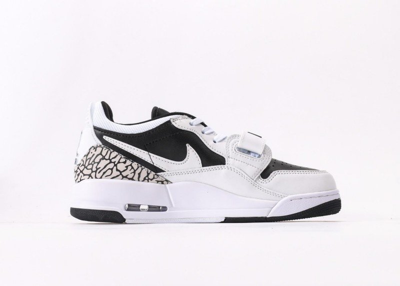 Air Jordan Legacy 312 Low Black White Panda Theme Sneaker - Image 2