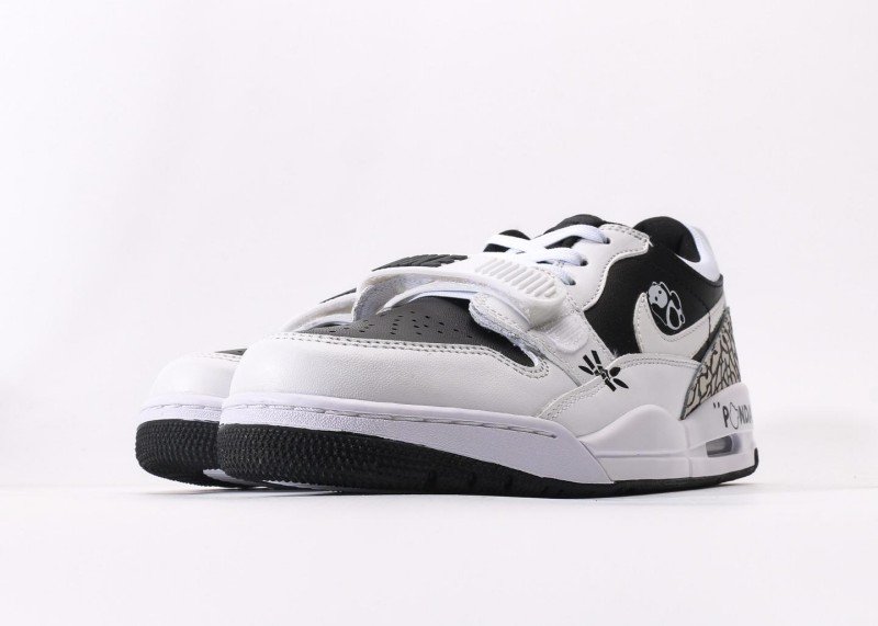 Air Jordan Legacy 312 Low Black White Panda Theme Sneaker - Image 5