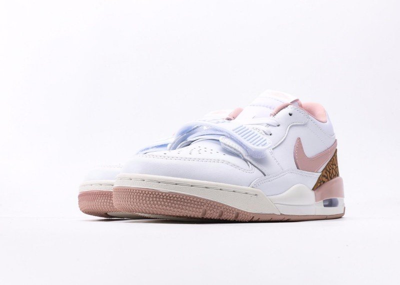 Air Jordan Legacy 312 Low White Pink Leopard Sneaker - Image 5