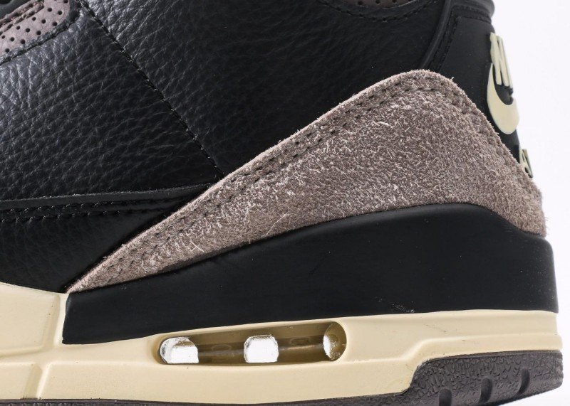 Air Jordan 3 Retro Black Brown Colorway Sneaker - Image 7