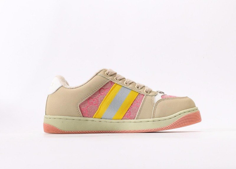 GUCCI 25 new light khaki trainer shoes - Image 2