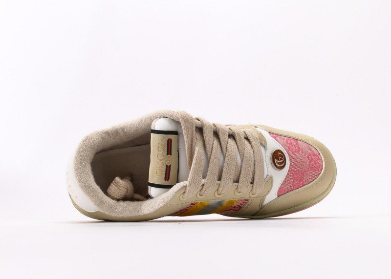 GUCCI 25 new light khaki trainer shoes - Image 3