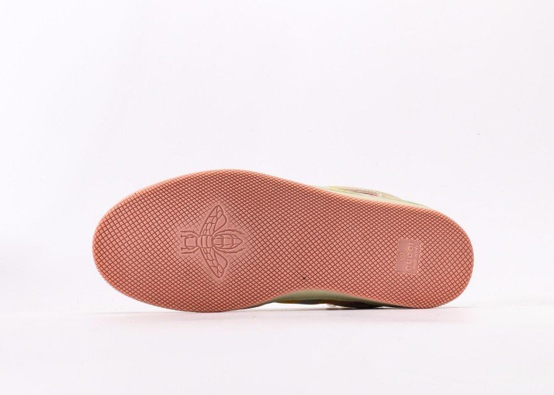 GUCCI 25 new light khaki trainer shoes - Image 4