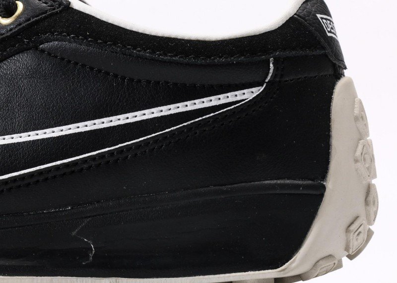 Descente DC Series Retro Leather Casual Shoes (Black) - Image 7