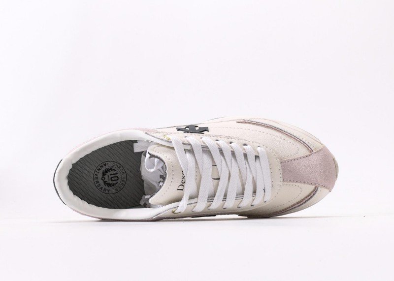 Descente DC Series Beige-White-Pink Shoes - Image 3